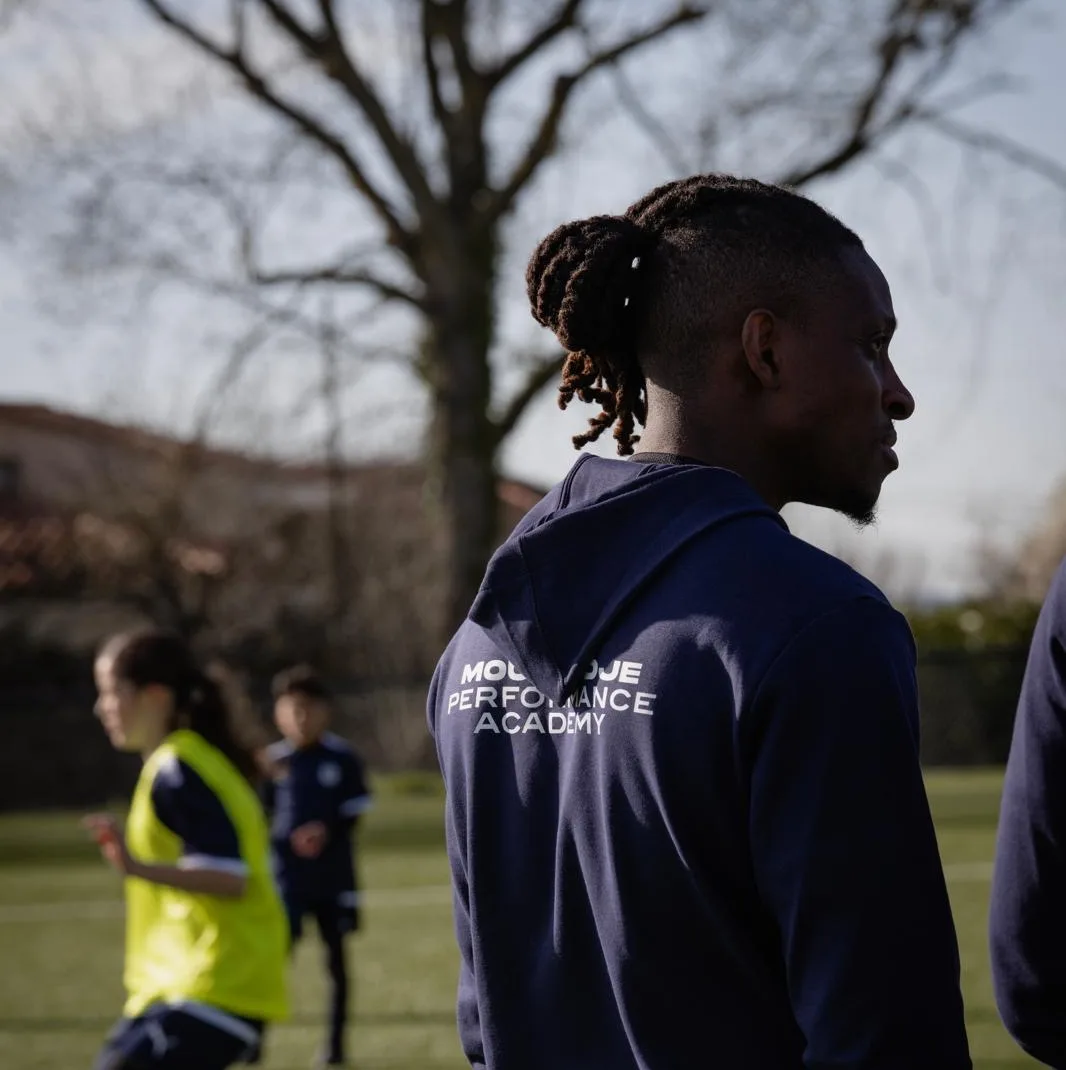 Séance d'entraînement encadrée par François Moubandje